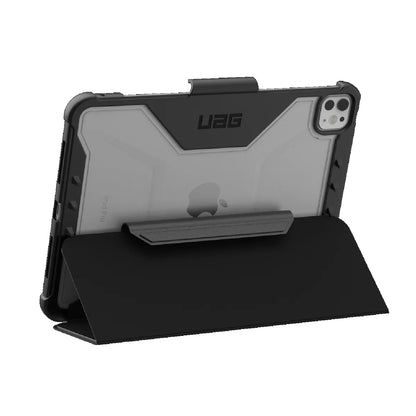 UAG Plyo Apple iPad Pro M4 (11 ft) (5th Gen) Folio Rugged Case - Black Ice (124477114043), DROP Military Standard, 10 Years Warranty