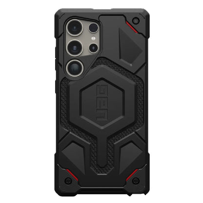 UAG Monarch Kevlar Samsung Galaxy S24 Ultra 5G (6.8 ft) Rugged Case - Black (214415113940), 20 ft. Drop Protection(6M),Multiple Layers,10 Years Warranty