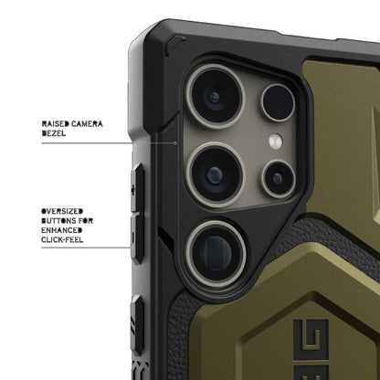 UAG Monarch Pro Magnetic Samsung Galaxy S24 Ultra 5G (6.8 ft) Rugged Case - Oxide (214416118675), 25ft. Drop Protection (7.6M), 10 Years Warranty
