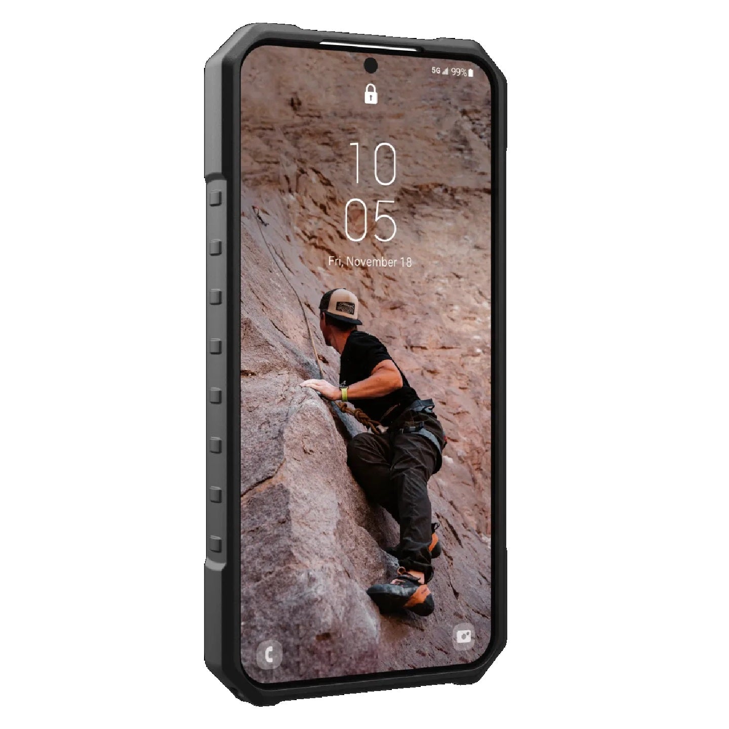UAG Pathfinder Pro Magnetic Samsung Galaxy S24 5G (6.2 ft) Rugged Case - Black (214421114040), 18ft. Drop Protection(5.4M), 10 Years Warranty