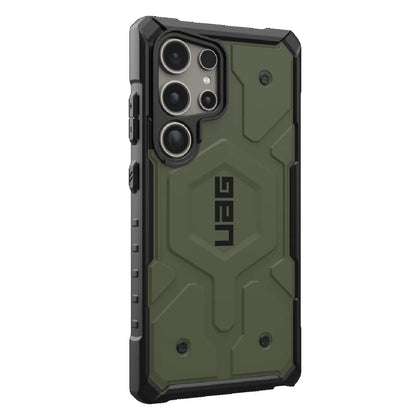 UAG Pathfinder Pro Magnetic Samsung Galaxy S24 Ultra 5G (6.8 ft) Rugged Case - Olive Drab (214424117272), 18ft. Drop Protection (5.4M),10 Years Warranty