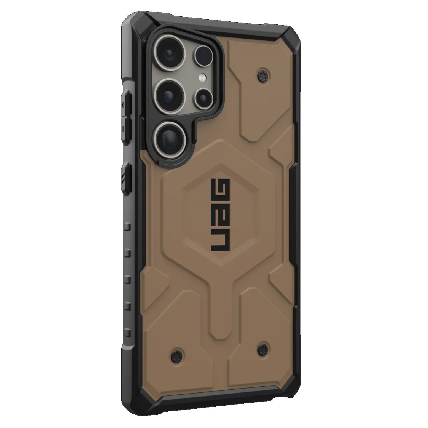 UAG Pathfinder Pro Magnetic Samsung Galaxy S24 Ultra 5G (6.8 ft) Rugged Case - Dark Earth (214424118182), 18ft. Drop Protection (5.4M),10 Years Warranty