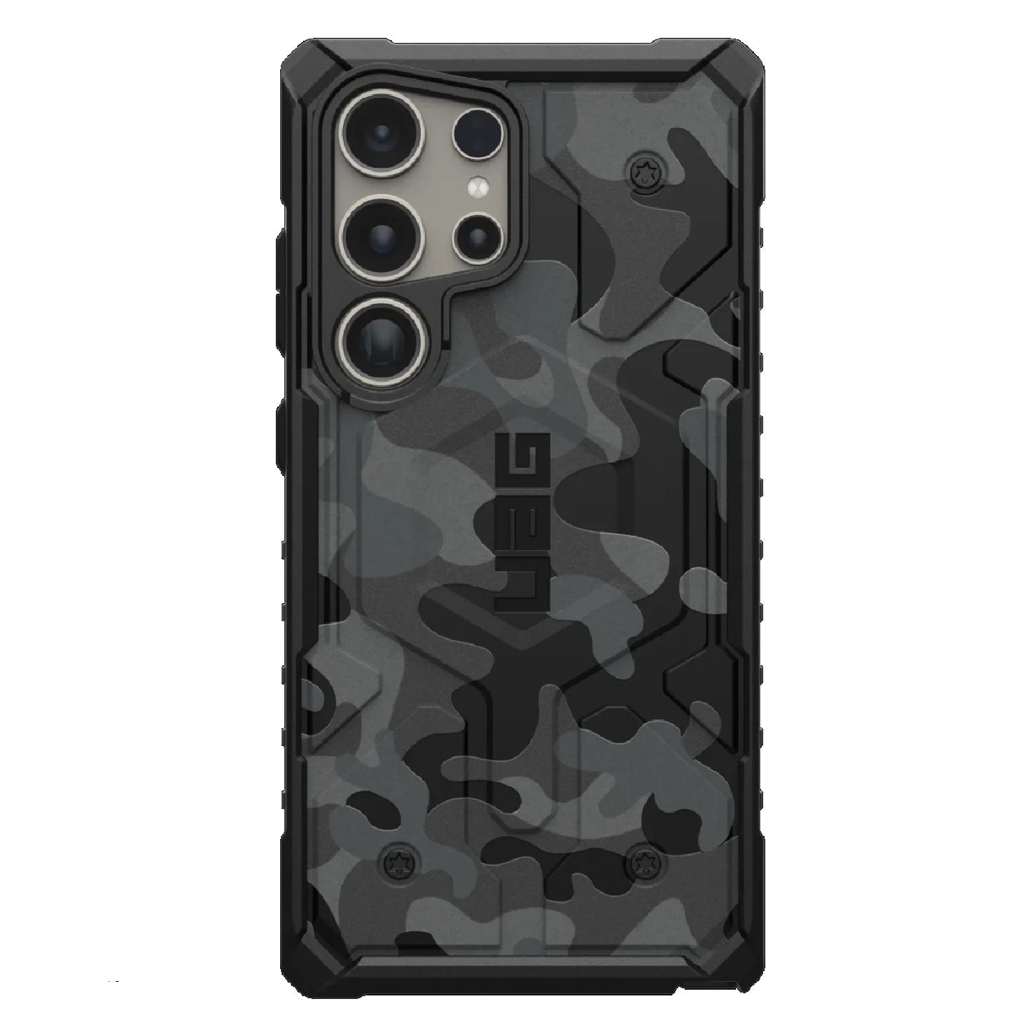 UAG Pathfinder SE Pro Magnetic Samsung Galaxy S24 Ultra 5G (6.8 ft) Rugged Case - Black Midnight Camo (214426114061), 10 Years Warranty