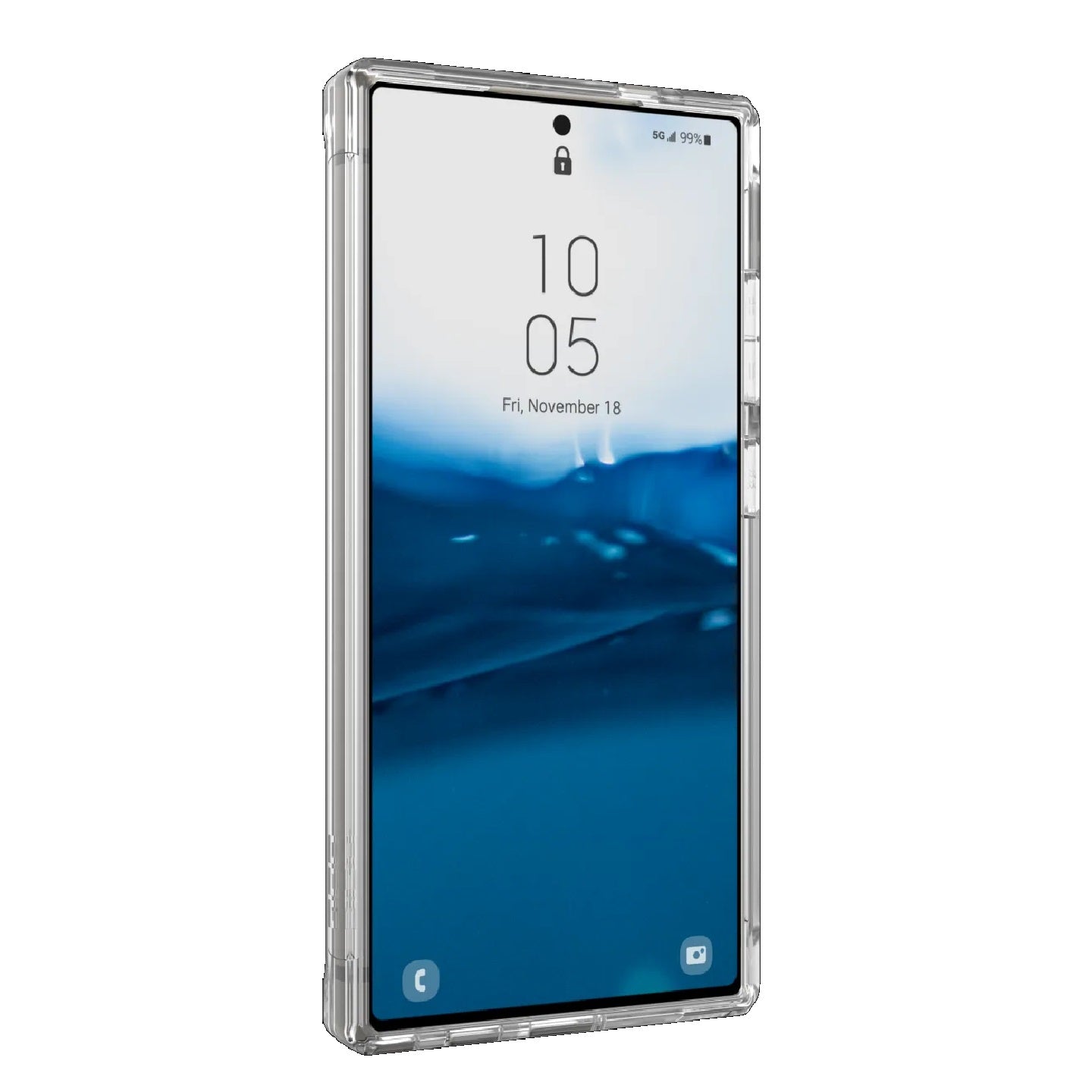 UAG Plyo Samsung Galaxy S24 Ultra 5G (6.8 ft) Rugged Case - Ice (214432114343), 16ft. Drop Protection (4.8M), Armored Shell, 10 Years Warranty