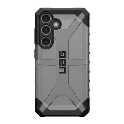 UAG Plasma Samsung Galaxy S24 5G (6.7 ft) Rugged Case - Ice (214434114343), 16ft. Drop Protection (4.8M), Raised Screen Surround, 10 Years Warranty