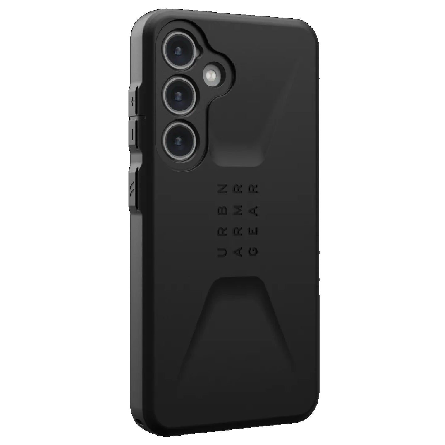 UAG Civilian Samsung Galaxy S24 5G (6.2 ft) Rugged Case - Black (214437114040), 20ft. Drop Protection (6M), Raised Screen Surround,10 Years Warranty