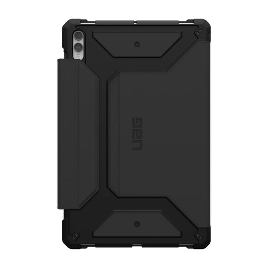 UAG Metropolis SE Samsung Galaxy Tab S10 Ultra   Tab S9 Ultra (14.6 ft) Folio Rugged Case-Black(224341114040), DROP Military Standard,10 Years Warranty