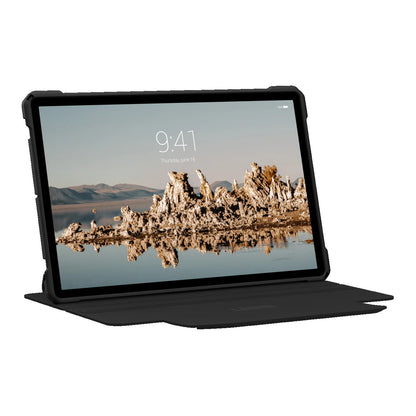 UAG Metropolis SE Samsung Galaxy Tab S10 Ultra   Tab S9 Ultra (14.6 ft) Folio Rugged Case-Black(224341114040), DROP Military Standard,10 Years Warranty