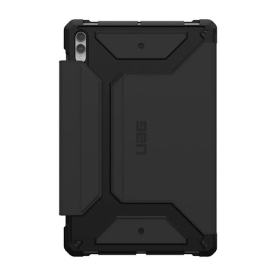 UAG Metropolis SE Samsung Galaxy Tab S10 Ultra   Tab S9 Ultra (14.6 ft) Folio Rugged Case-Black(224341114040), DROP Military Standard,10 Years Warranty