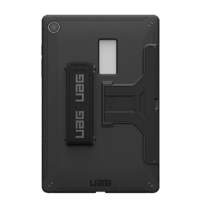 UAG Scout Samsung Galaxy Tab A9 (11 ft) with Kickstand  Handstrap Rugged Case - Black (224450114040), DROP Military Standard, 10 Years Warranty