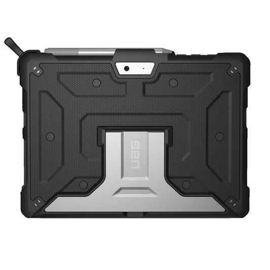 UAG Metropolis Microsoft Surface Go 4  Go 3  Go 2  Go Rugged Case - Black(321076114040), DROP Military Standard, 1 Year  Warranty