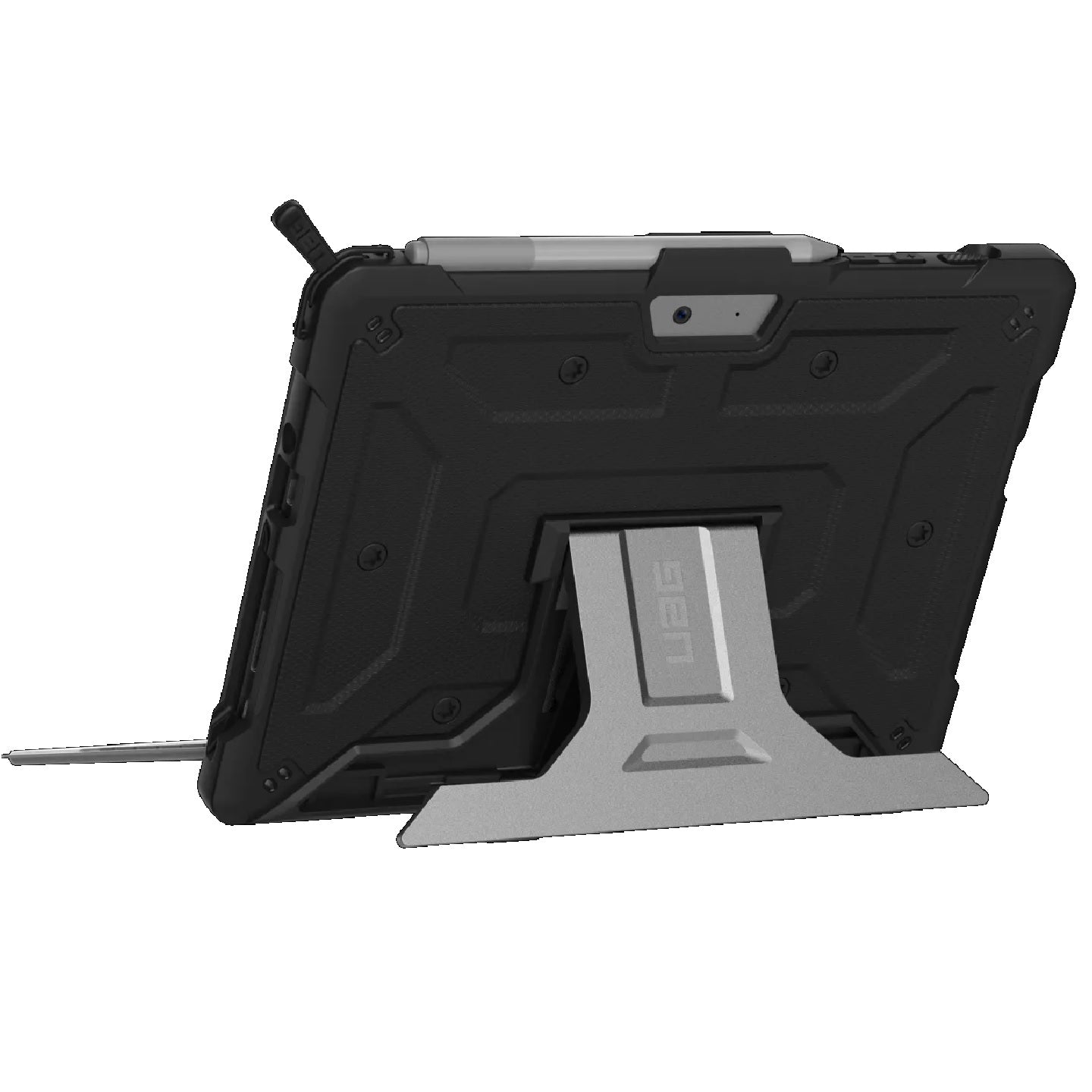 UAG Metropolis Microsoft Surface Go 4  Go 3  Go 2  Go Rugged Case - Black(321076114040), DROP Military Standard, 1 Year  Warranty