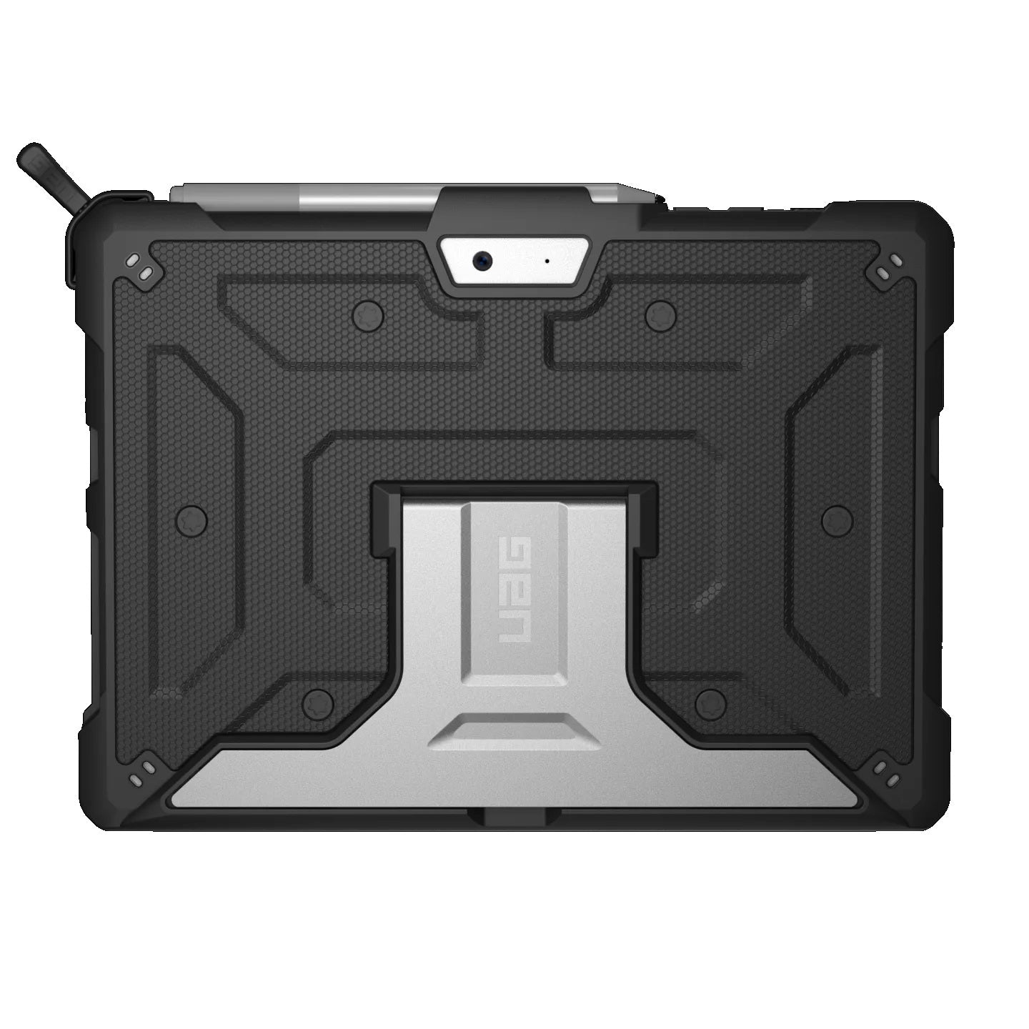 UAG Metropolis Microsoft Surface Go 4  Go 3  Go 2  Go Rugged Case - Black(321076114040), DROP Military Standard, 1 Year  Warranty