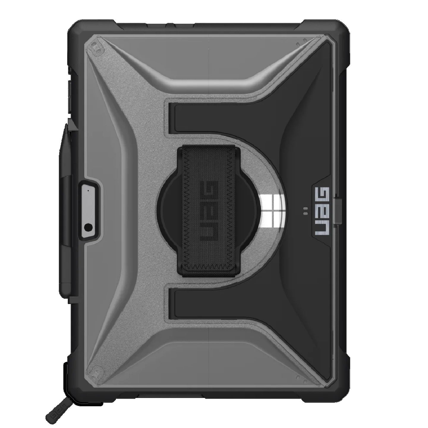 UAG Plasma Microsoft Surface Pro 11 Pro 10 Pro 9 Hand  Shoulder Strap Rugged Case -Ice (324012114343), DROP Military Standard, 10 Years Warranty