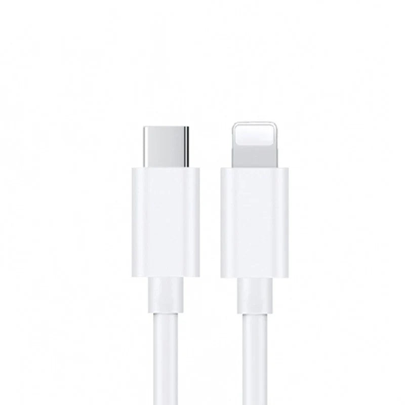 USP Lightning to USB-C Fast Charge Cable (1M) White - Support 2.4A, Premium Quality,480Mbps Transfer, Tested 10K Bend, Apple iPhone, iPad, MacBook