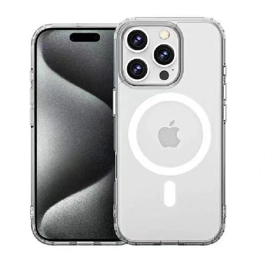 USP Apple iPhone 16 Pro (6.3 ft) Clear Rock Shockproof Case with MagSafe - Ultra-Thin, Lightweight, Non-Slip, Multi-Layer, Strong And Durable Materials