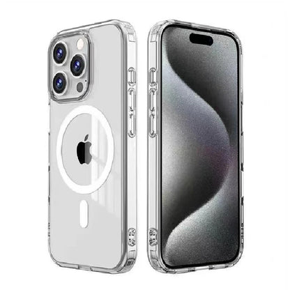 USP Apple iPhone 16 Pro Max (6.9 ft) Clear Rock Shockproof Case with MagSafe - Ultra-Thin,Lightweight,Non-Slip,Multi-Layer, Strong And Durable Materials