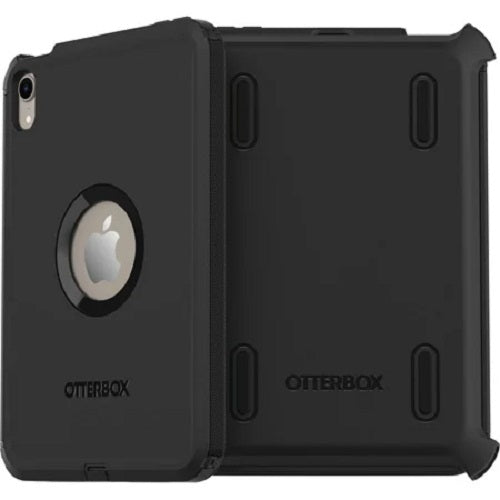 OtterBox Defender Apple iPad Mini A17 Pro (7th Gen)   iPad Mini (8.3 ft) (6th Gen) Case Black - No Retail Packaging - (77-87478), 7 Years Warranty