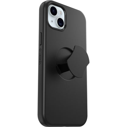 OtterBox OtterGrip Symmetry MagSafe Apple iPhone 15 Plus   iPhone 14 Plus (6.7 ft) Case Black -(77-93152),DROP 3X Military Standard,7 Years Warranty