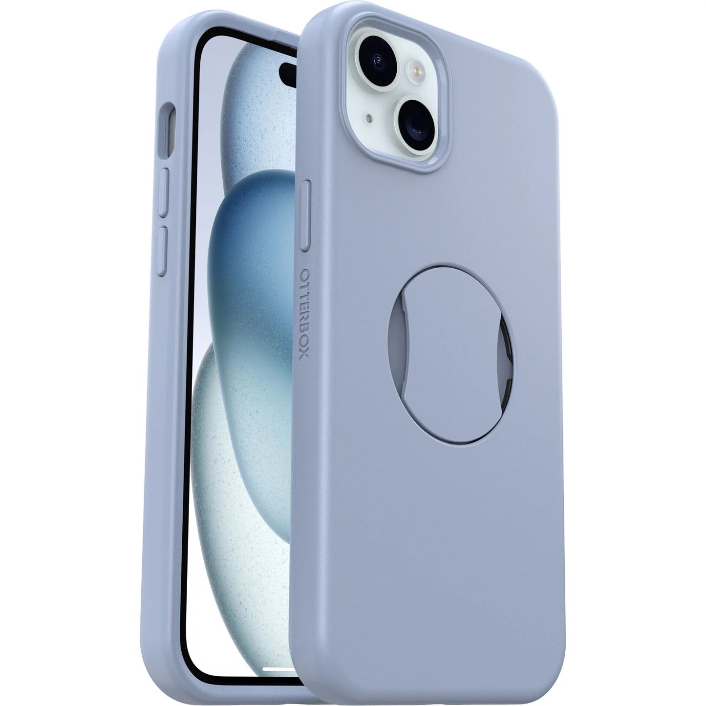 OtterBox OtterGrip Symmetry MagSafe Apple iPhone 15 Plus   iPhone 14 Plus (6.7 ft) Case You Do Blue (Blue)-(77-93160),DROP 3X Military,7 Years Warranty