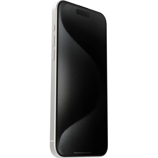 OtterBox Premium Pro Glass Antimicrobial Privacy Apple iPhone 15 Pro Max (6.7) Screen Protector Clear-(77-94012),DROP 6ft Protection,2 Years Warranty
