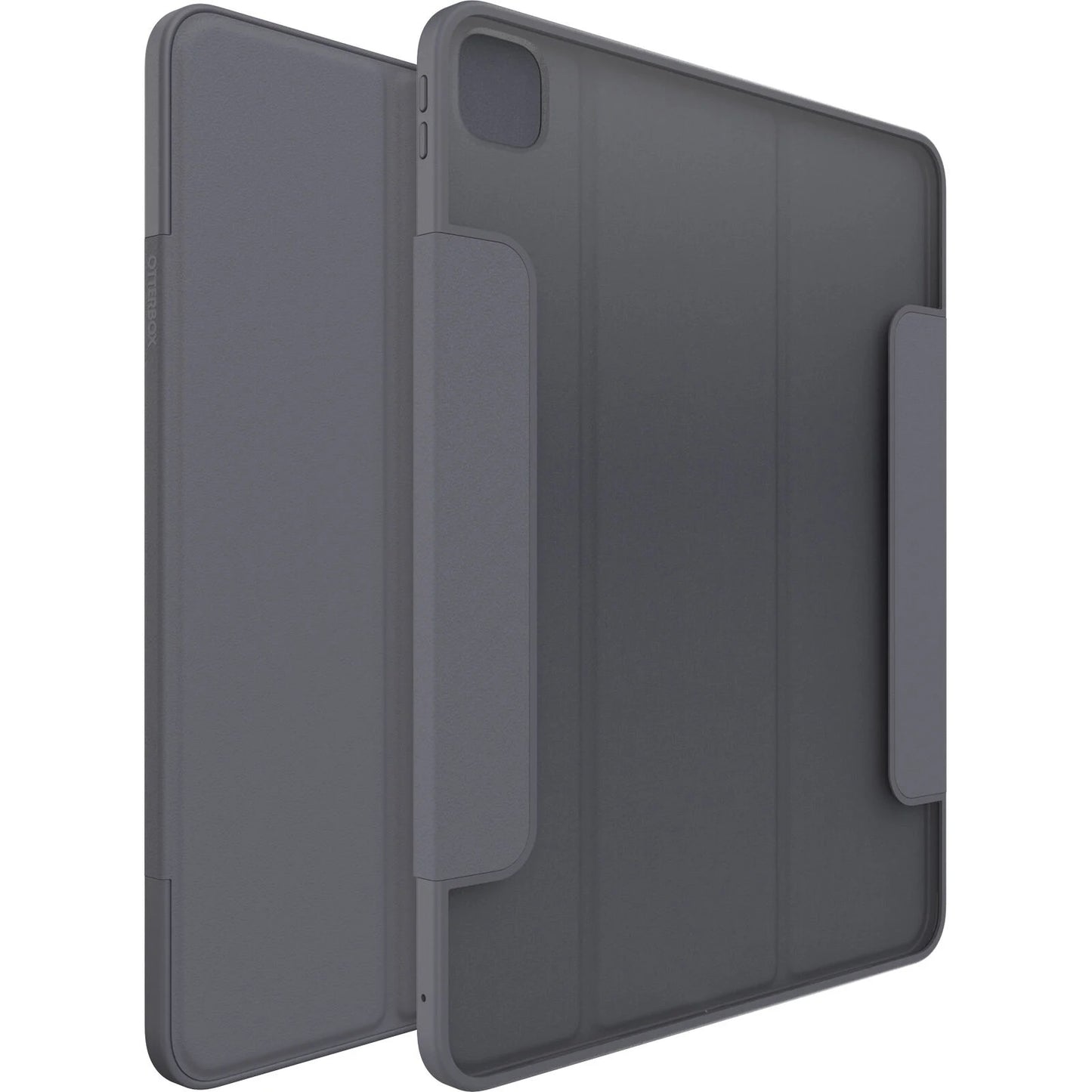 OtterBox Symmetry Folio Apple iPad Pro M4 (13 ft) (7th Gen) Case Thunderstorm (Clear Dark Grey) - (77-95261), Multi-Position Stand, 7 Years Warranty