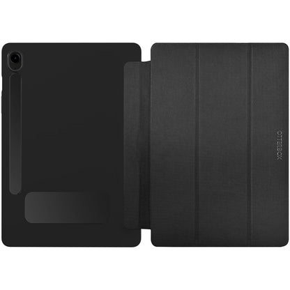 OtterBox React Folio Samsung Galaxy Tab S10 FE   Tab S9 FE (10.9 ft) Case Black- (77-95373), DROP Military Standard, Pencil Holder, 7 Years Warranty