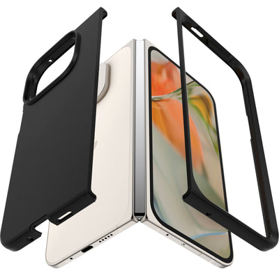 OtterBox Thin Flex Google Pixel 9 Pro Fold (8 ft) Case Black - (77-95560), Military Standard Drop Protection, Hard Case, Ultra-Slim, 7 Years Warranty