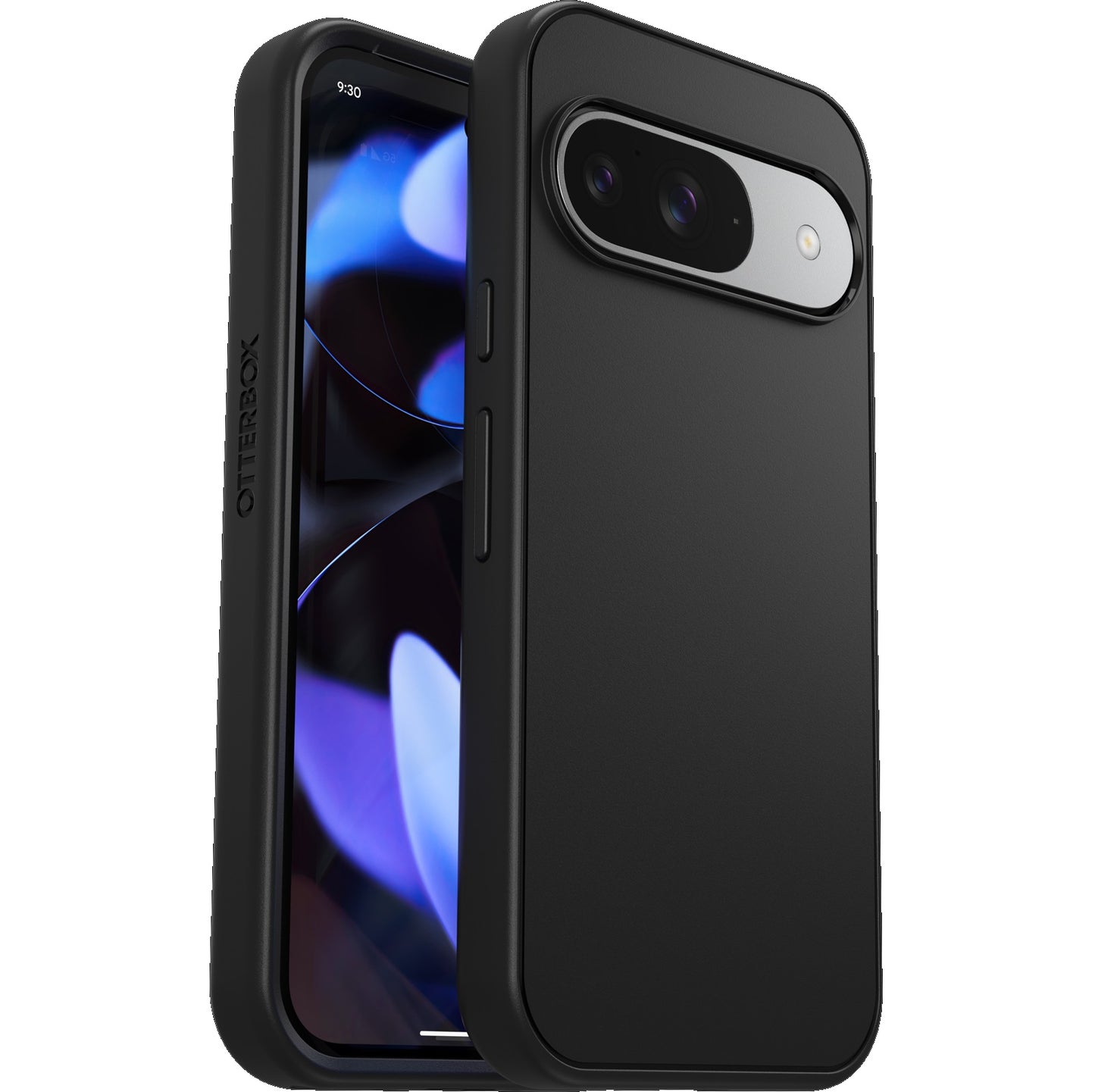 OtterBox Symmetry Google Pixel 9 Pixel 9 Pro (6.3 ft) Case Black - (77-95616), DROP 3X Military Standard, Reinforced Corners, 7 Years Warranty