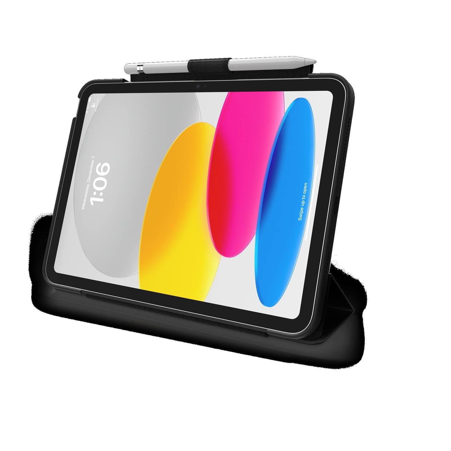 OtterBox Symmetry Folio Apple iPad (11.0 ft) 11th Gen (A16)  iPad 10th Gen (10.9 ft) Case Starry Night (Clear Black Grey) - (77-95790), 7 Years Warranty