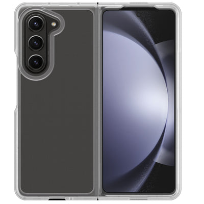 OtterBox Thin Flex Samsung Galaxy Z Fold6 5G (7.6 ft) Case Clear - (77-95810), Antimicrobial, DROP Military Standard, Raised Edges, 7 Years Warranty