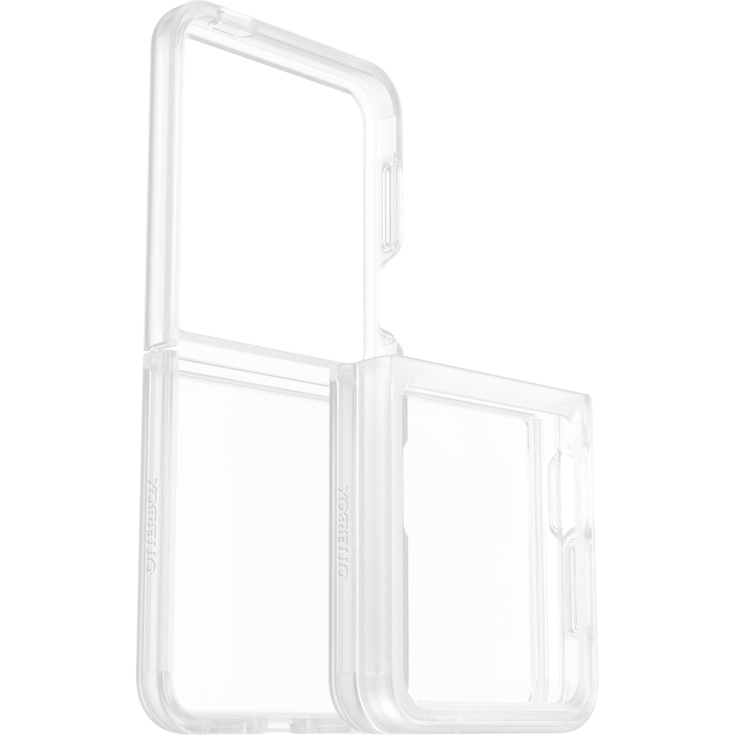 OtterBox Thin Flex Samsung Galaxy Z Flip6 5G (6.7 ft) Case Clear - (77-95817), Antimicrobial, DROP Military Standard, Raised Edges, 7 Years Warranty