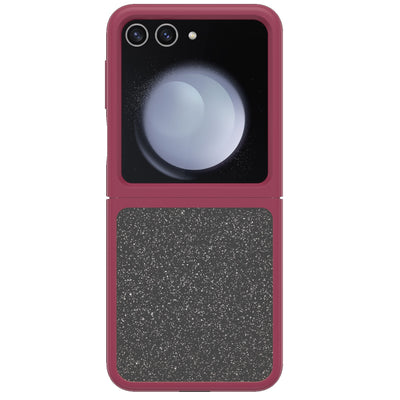 OtterBox Thin Flex Samsung Galaxy Z Flip6 5G (6.7 ft) Case Berry Bliss Pink - (77-95819), Antimicrobial, DROP Military Standard, 7 Years Warranty