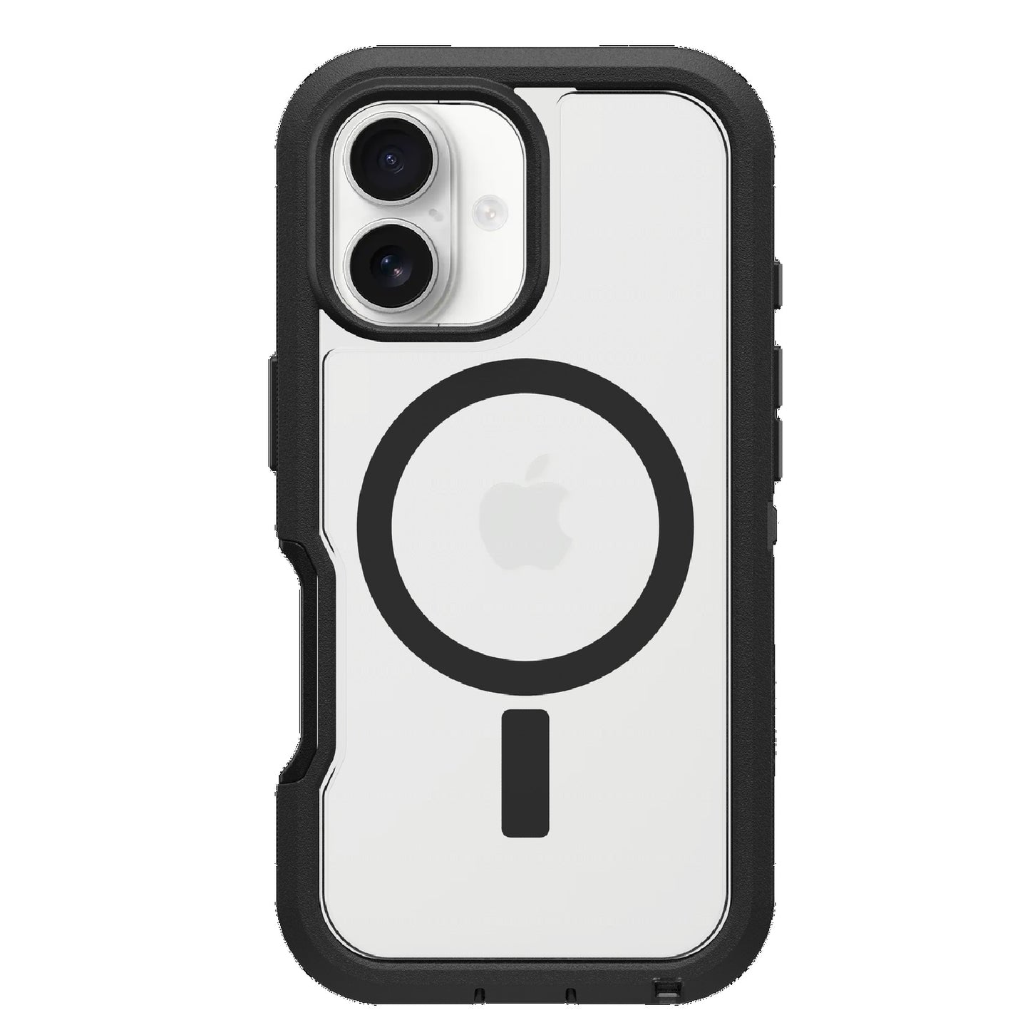 OtterBox Defender XT MagSafe Apple iPhone 16 Plus (6.7 ft) Case Clear Black - (77-96044), DROP 7X Military Standard,Multi-Layer, 7 Years Warranty