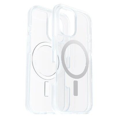 OtterBox React MagSafe Apple iPhone 16 Plus (6.7 ft) Case Clear - (77-96237),DROP Military Standard,Hard Case with Soft Grip Edges, 7 Years Warranty