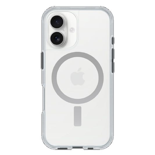 OtterBox React MagSafe Apple iPhone 16 Plus (6.7 ft) Case Clear - (77-96237),DROP Military Standard,Hard Case with Soft Grip Edges, 7 Years Warranty