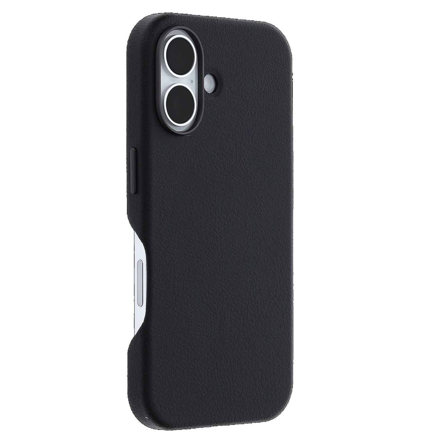 OtterBox Symmetry MagSafe Cactus Leather Apple iPhone 16 Plus (6.7 ft) Case Black-(77-9628),DROP 3X Military Standard,Pocket friendly,7 Years Warranty