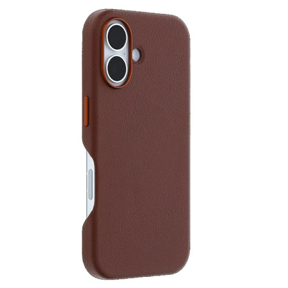 OtterBox Symmetry MagSafe Cactus Leather Apple iPhone 16 Plus (6.7 ft) Case Brown - (77-96289), DROP 3X Military Standard, 7 Years Warranty