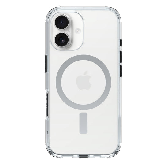 OtterBox Symmetry Clear MagSafe Apple iPhone 16 Plus (6.7 ft) Case Clear - (77-96345), Antimicrobial, DROP 3X Military Standard, 7 Years Warranty