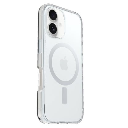 OtterBox Symmetry Clear MagSafe Apple iPhone 16 Plus (6.7 ft) Case Clear - (77-96345), Antimicrobial, DROP 3X Military Standard, 7 Years Warranty