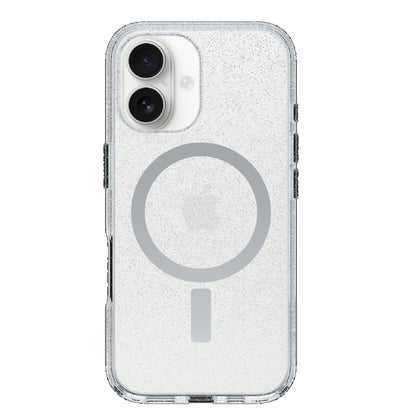 OtterBox Symmetry Clear MagSafe Apple iPhone 16 Plus (6.7 ft) Case Stardust - (77-96357), Antimicrobial, DROP 3X Military Standard, 7 Years Warranty