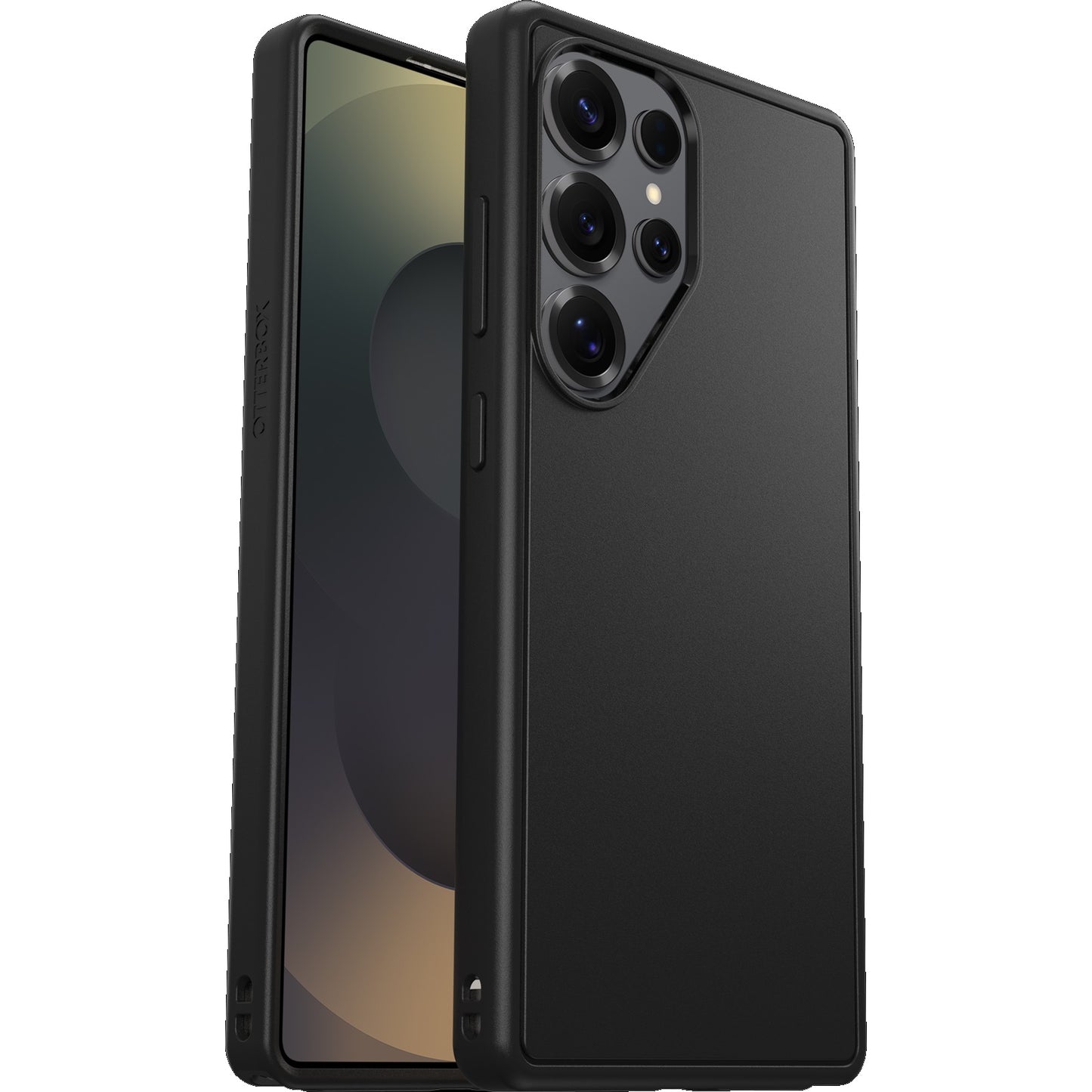 OtterBox React Samsung Galaxy S25 Ultra 5G (6.9 ft) Case Black Crystal (Clear Black) - (77-97504),DROP Military Standard,Hard Case, 7 Years Warranty