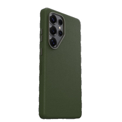 OtterBox Symmetry Cactus Leather Samsung Galaxy S25 Ultra 5G (6.9 ft) Case Cactus Grove Green - (77-97511), DROP 3X Military Standard, 7 Years Warranty