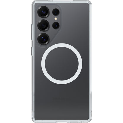 OtterBox Symmetry Clear Magnets Samsung Galaxy S25 Ultra 5G (6.9 ft) Case Clear - (77-97520), DROP 3X Military Standard, Raised Edges, 7 Years Warranty