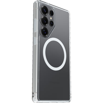 OtterBox Symmetry Clear Magnets Samsung Galaxy S25 Ultra 5G (6.9 ft) Case Clear - (77-97520), DROP 3X Military Standard, Raised Edges, 7 Years Warranty