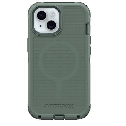OtterBox Defender MagSafe Apple iPhone 16e  iPhone 15  iPhone 14  iPhone 13  (6.1 ft) Case Forest Ranger - DROP 7x Military Standard, 7 Years Warranty