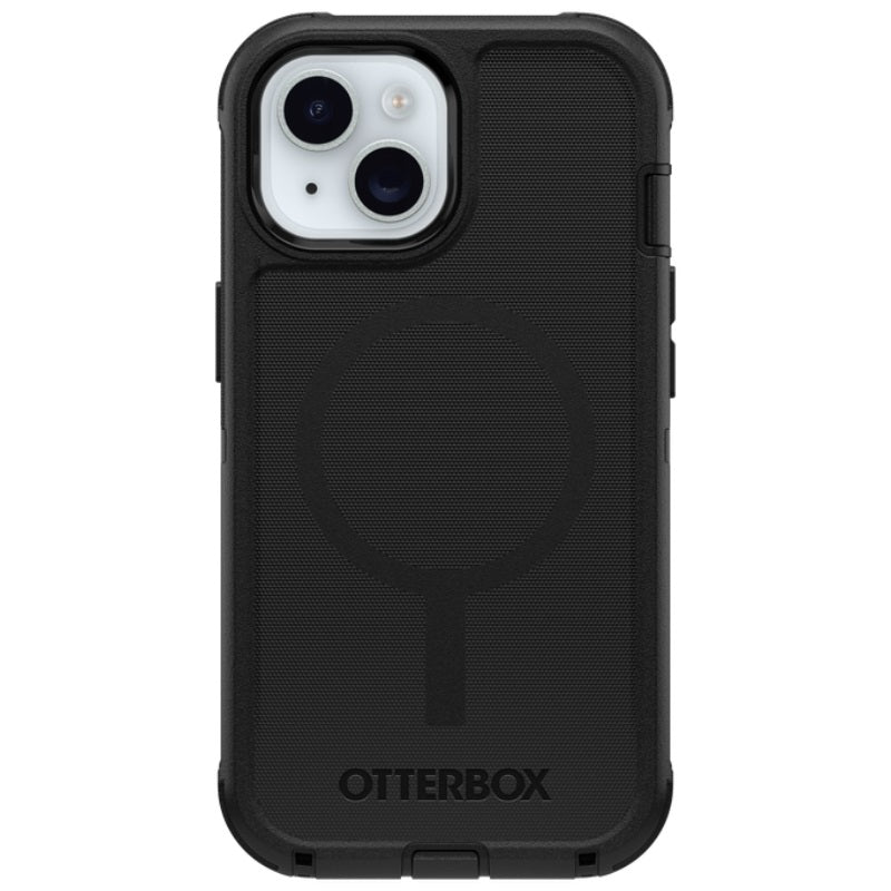 OtterBox Defender MagSafe Apple iPhone 16e  iPhone 15  iPhone 14  iPhone 13 (6.1 ft) Case  Black - No Retail Packaging, 7 Years Warranty