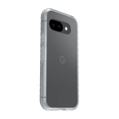 OtterBox React Google Pixel 9A 5G (6.3 ft) Case Clear - (77-97761), Antimicrobial, DROP Military Standard, Hard Case, Soft Grip,7 Years Warranty
