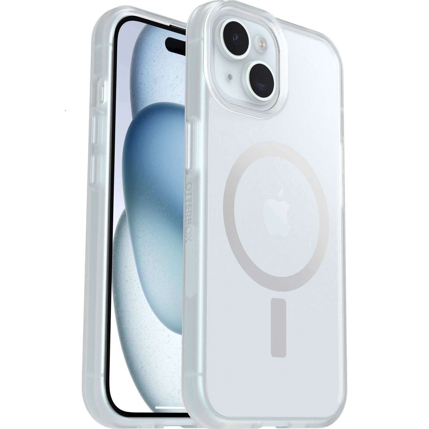 OtterBox React MagSafe Apple iPhone 16e  iPhone 15  iPhone 14  iPhone 13 (6.1 ft) Case Clear - (77-98201), DROP Military Standard, 7 Years Warranty
