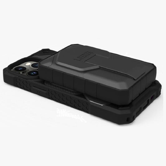 UAG Rugged Wireless Power Bank 10k mAh  Stand - Black Grey (9B4411114030),20W USB-C, 10W Wireless, MagSafe compatible, 1 Year Warranty